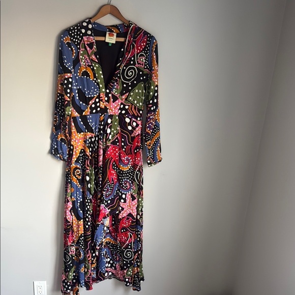 Farm Rio Under the sea maxi dress - Picture 2 of 15